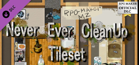 RPG Maker MZ - Never Ever Clean Up Tileset