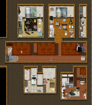 RPG Maker MZ - Never Ever Clean Up Tileset