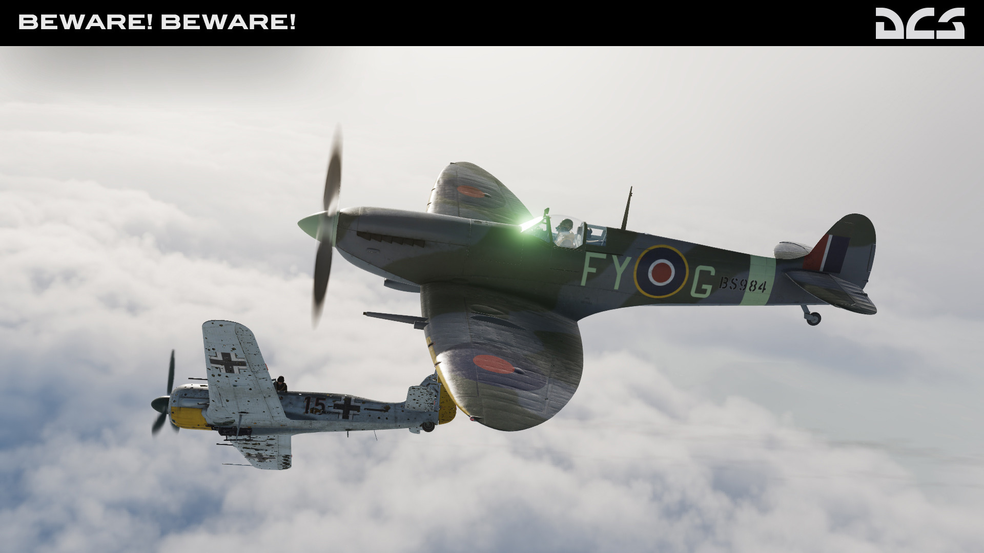 DCS: Spitfire Beware! Beware! Campaign #16