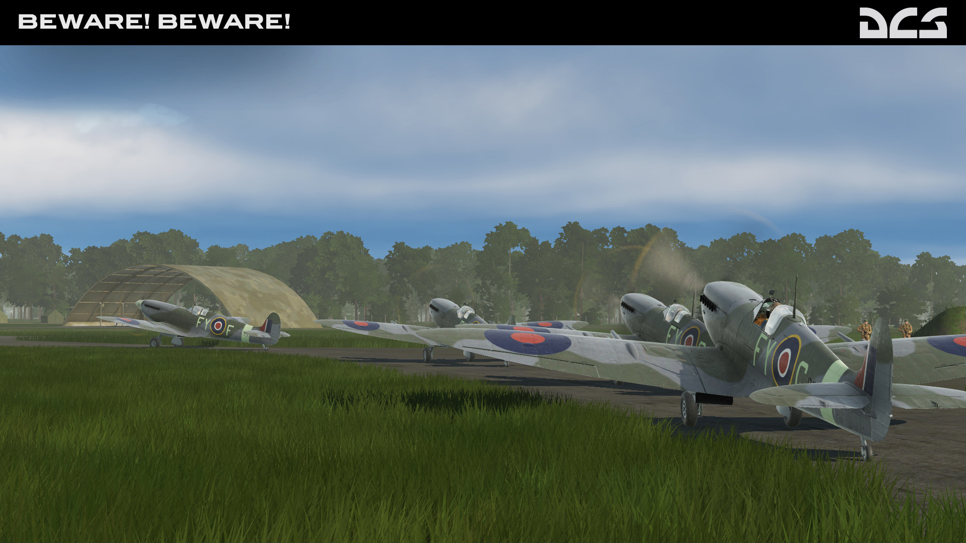 DCS: Spitfire Beware! Beware! Campaign #24