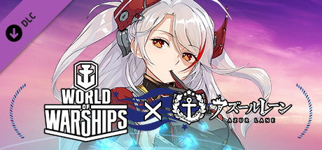 World of Warships × Azur Lane: Commander Prinz Eugen banner