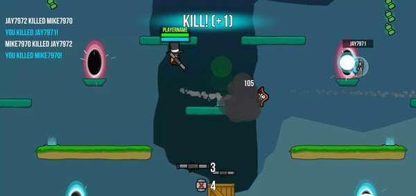 Multishot game for Linux 1