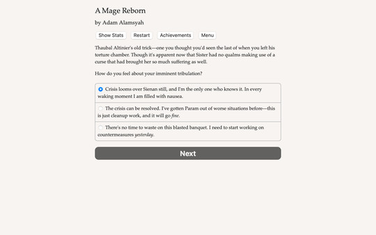 Скриншот из A Mage Reborn