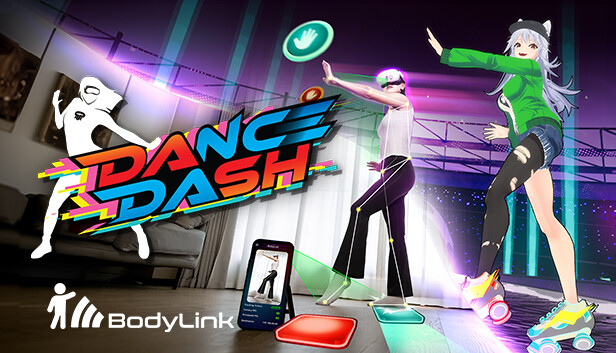 Dance Dash  Full Body VR Rhythm Game + Trackstraps by Rebuff