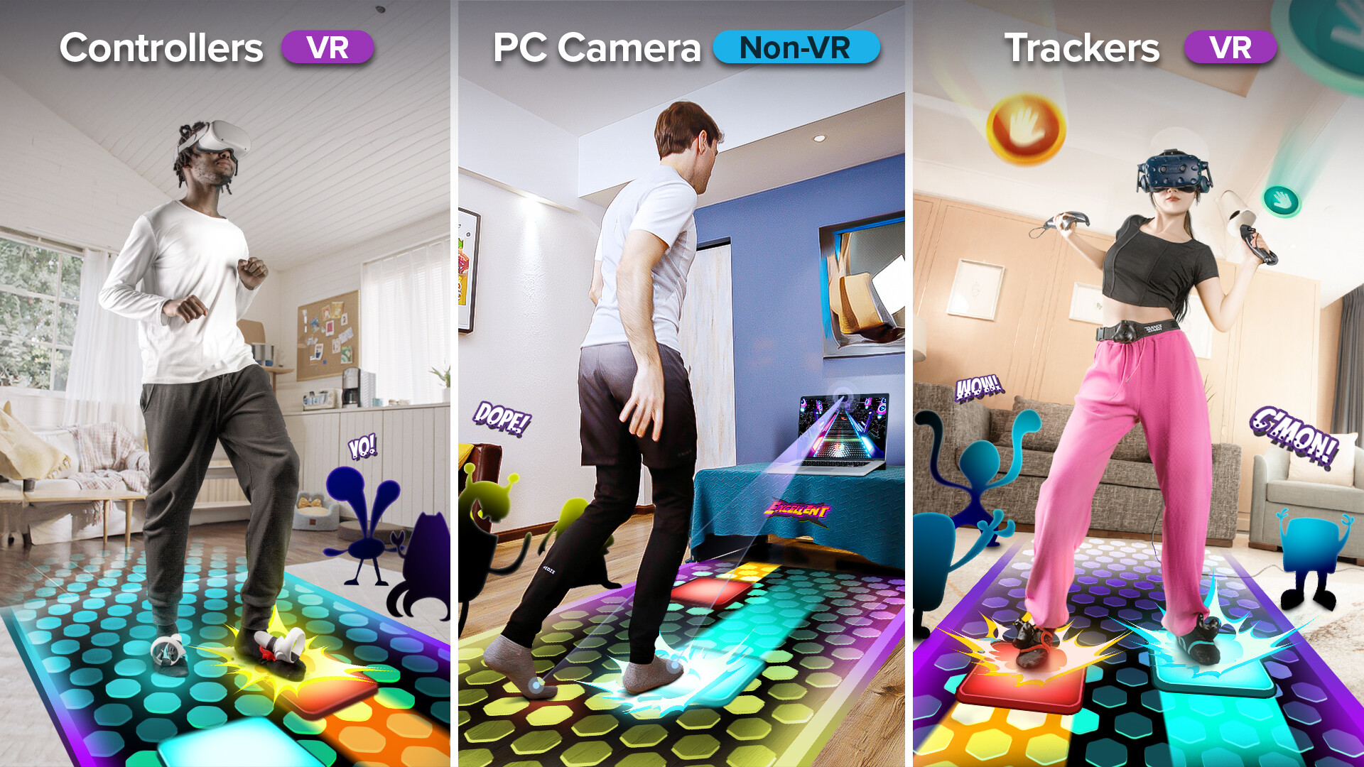 Win VIVE Ultimate Trackers and Trackstraps in Dance Dash Winter Bash!🎁