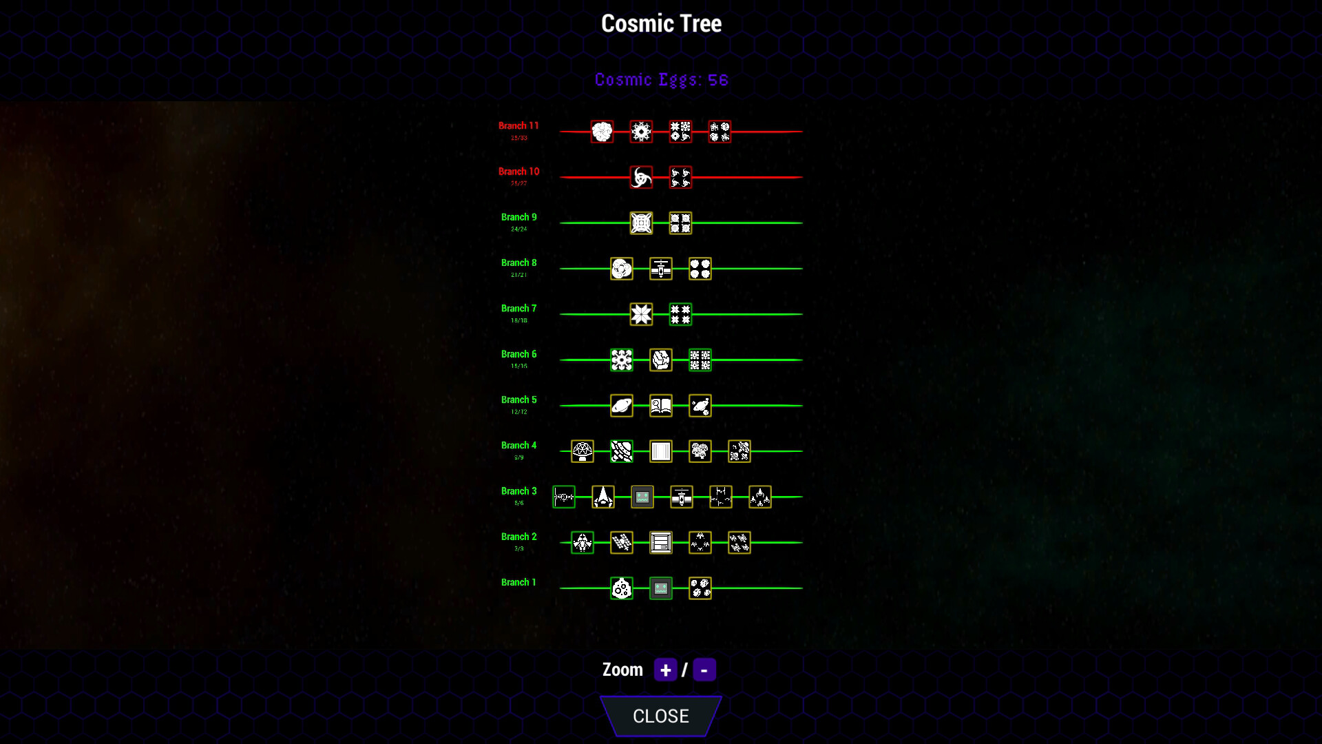 Starblast.io Ship Tree (Outdated) 