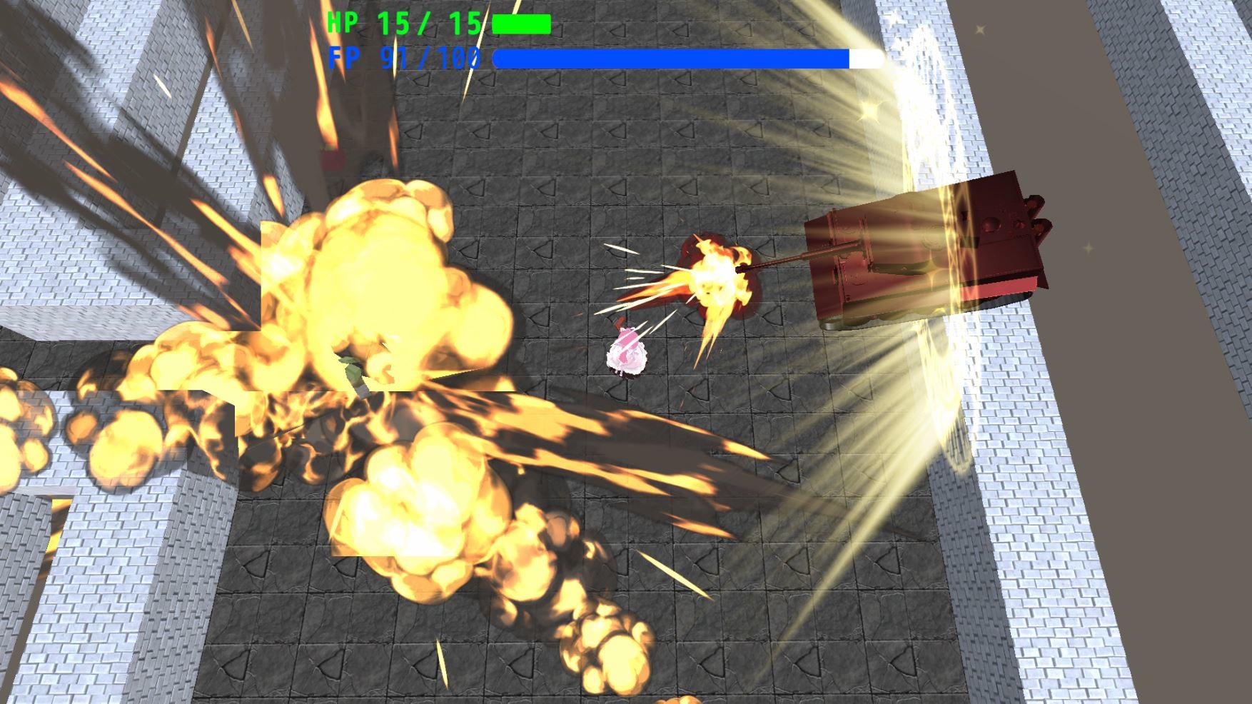 Reconcile with cats [Cat + Tank + Ningen = RogueLike] screenshot 1