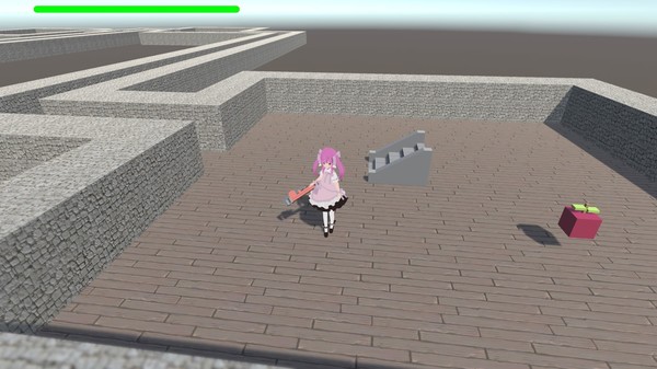 Скриншот из Reconcile with the cat [Cat + Tank + Ningen = Roguelike]