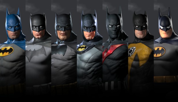 all batman skins arkham