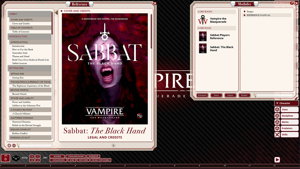 Fantasy Grounds - Sabbat: The Black Hand #3