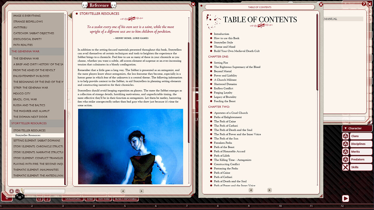 Fantasy Grounds - Sabbat: The Black Hand #0