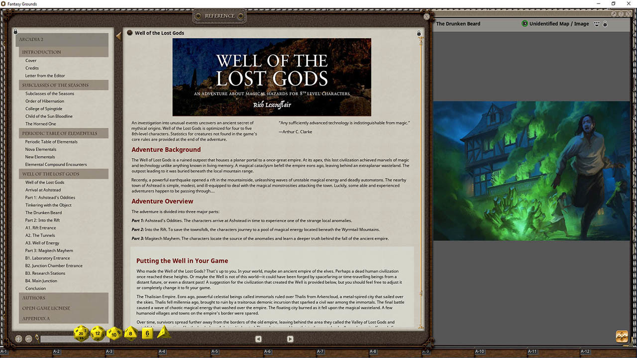Fantasy Grounds - Arcadia Issue 002 Featured Screenshot #1