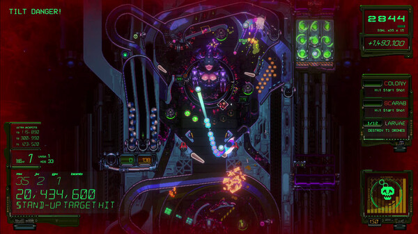 XENOTILT: HOSTILE PINBALL ACTION game for windows Pc 1