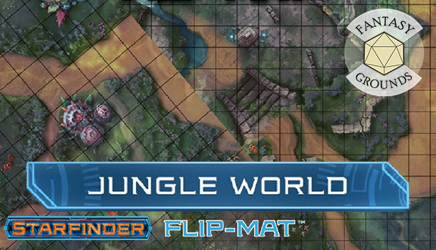 Fantasy Grounds - Starfinder RPG - Flipmat-Jungle World on Steam