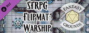Fantasy Grounds - Starfinder RPG - Flipmat - Warship