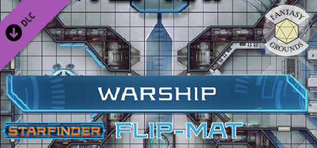 Fantasy Grounds - Starfinder RPG - Flipmat - Warship
