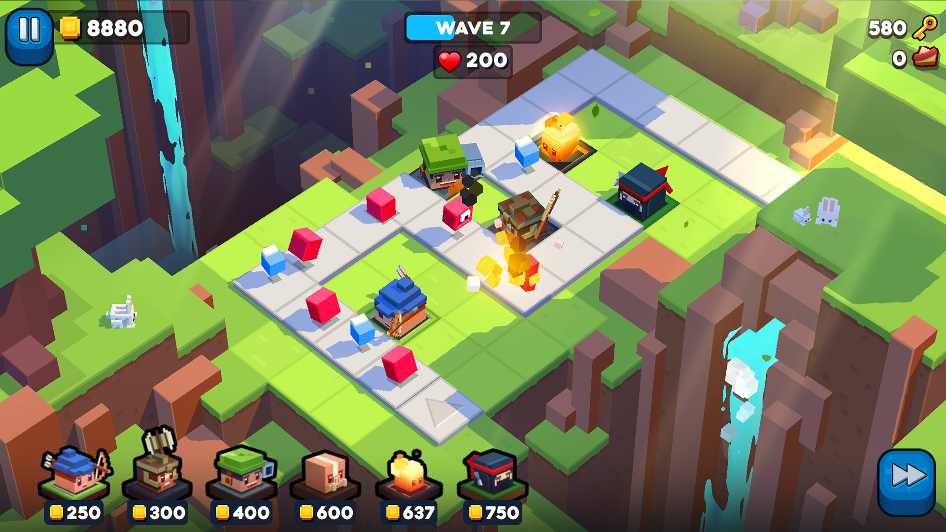 Defend The Bits TD screenshot 1