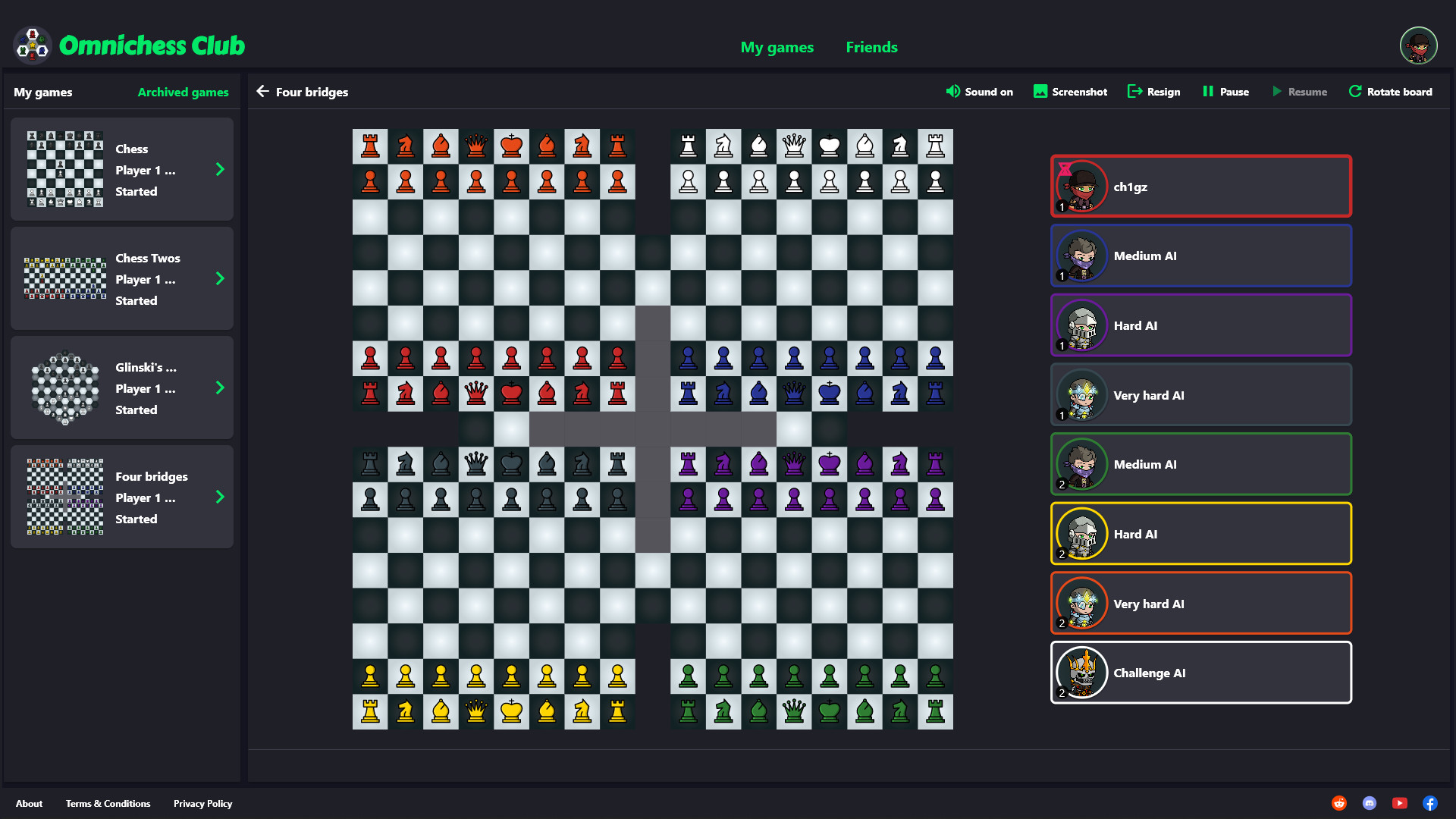 Play Chess Variants Online 