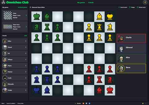 Chess Variants - Omnichess game for windows Pc 1