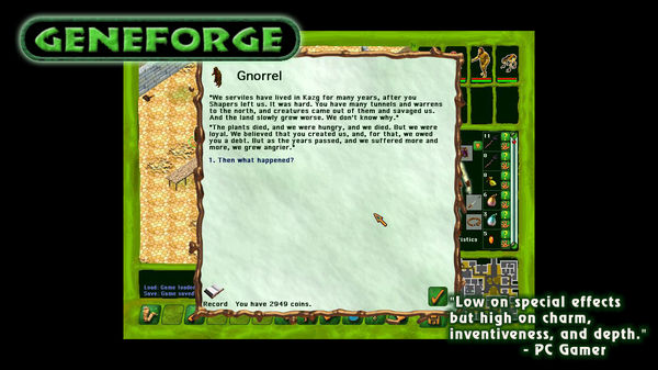 Geneforge 1 screenshot