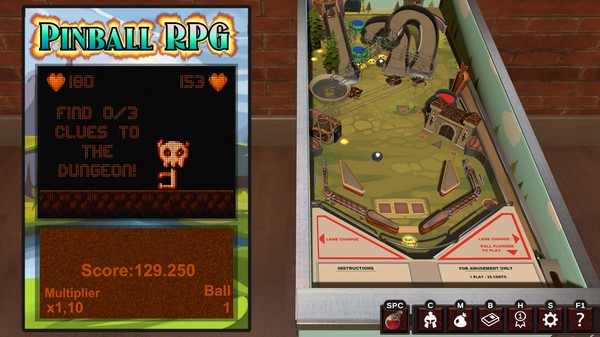 Скриншот из Eternal Pinball RPG