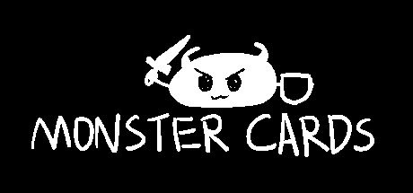 Steam header art for MONSTER CARDS