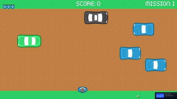 Traffic Safety Cross The Road Hard