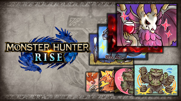 Monster Hunter Rise - "Special Stickers 10" sticker set