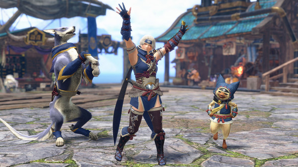 Monster Hunter Rise - "For the Fans" gesture set