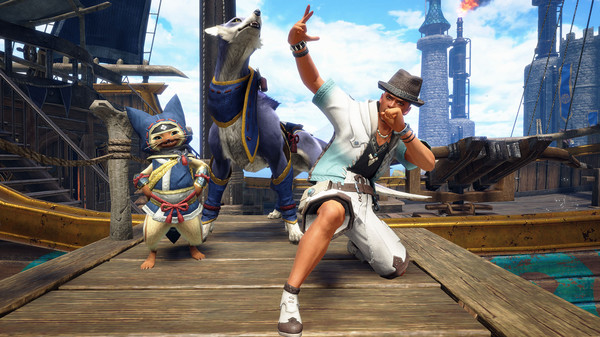 Monster Hunter Rise - "MC" Pose Set