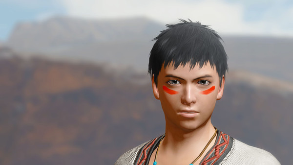 Monster Hunter Rise - "Single Stroke Cheek" makeup