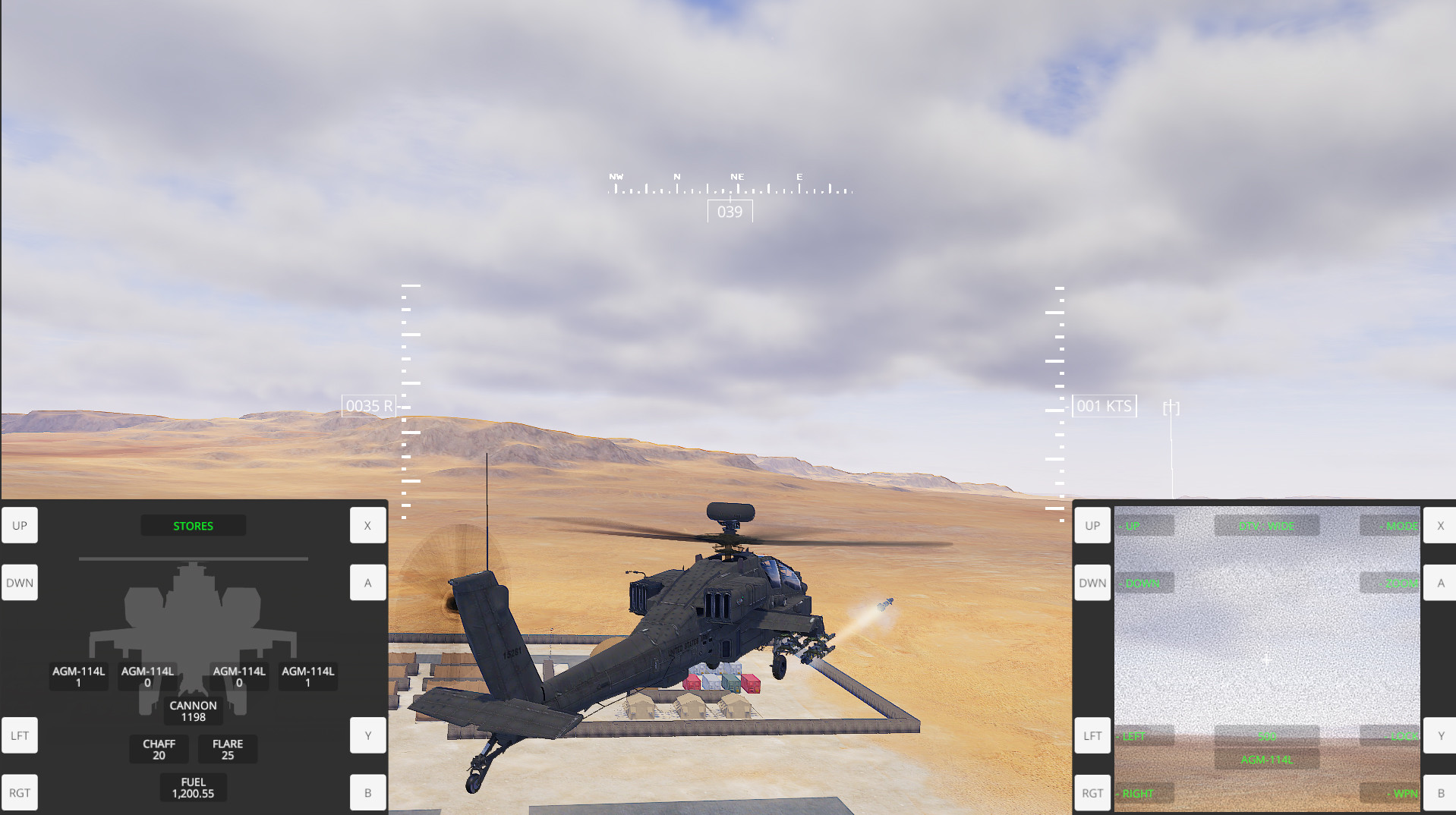 Helicopter Gunship DEX #17