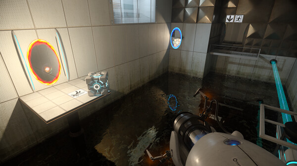 Portal with RTX screenshot