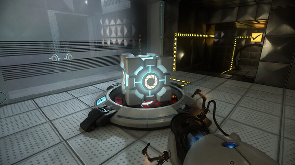 Скриншот из Portal with RTX