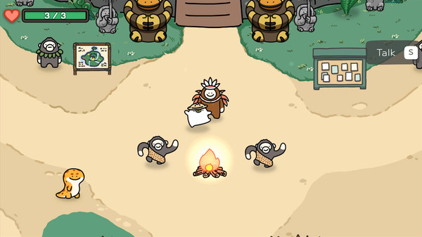 Скриншот из 오구와 비밀의 숲 Demo