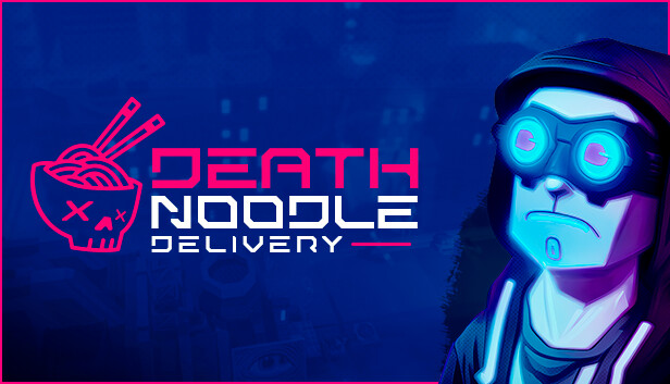 Imagen de la cápsula de "Death Noodle Delivery" que utilizó RoboStreamer para las transmisiones en Steam