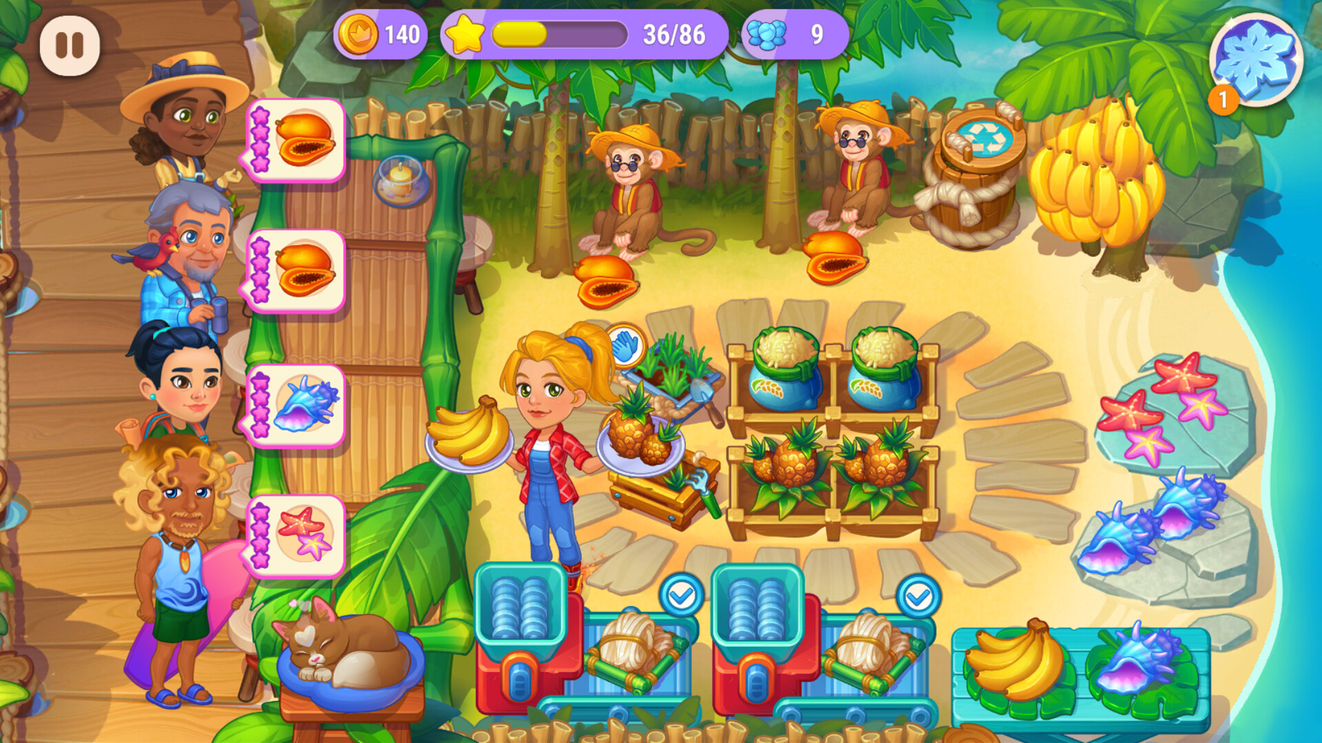 Farming Fever: Cooking Simulator and Time Management Game