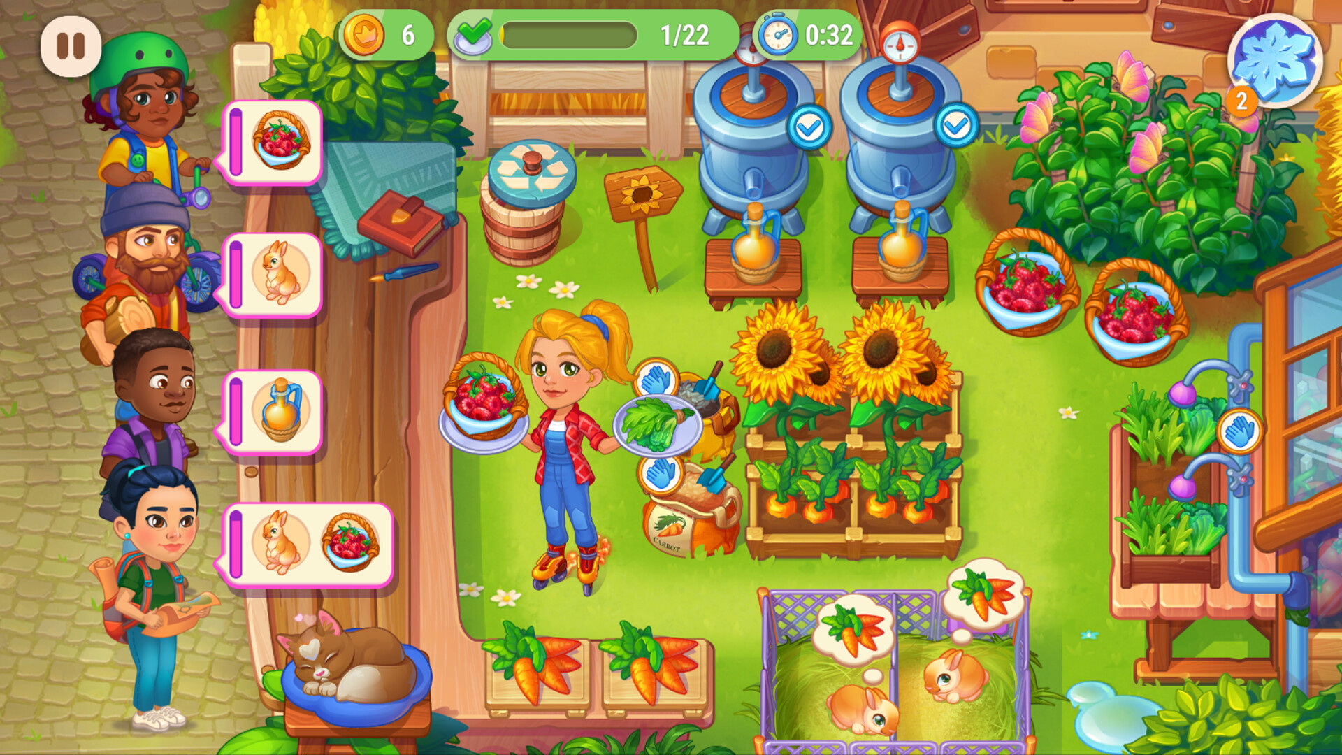 Farming Fever: Pizza and Burger Cooking game no Steam