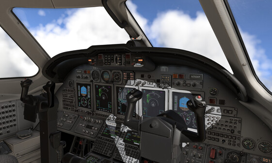 Скриншот из X-Plane 12