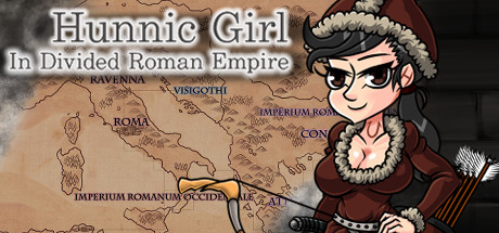 Hunnic Girl In Divided Roman Empire