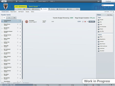 Football Manager 2012 Demo screenshot 3