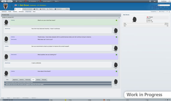 Football Manager 2012 Demo screenshot 4