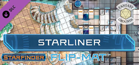 Fantasy Grounds - Starfinder RPG - Flipmat - Starliner