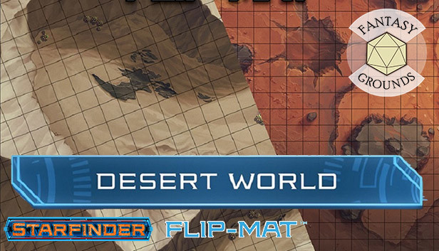 Fantasy Grounds - Starfinder RPG - FlipMat - Desert World on Steam image.
