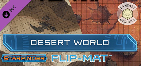 Fantasy Grounds - Starfinder RPG - FlipMat - Desert World