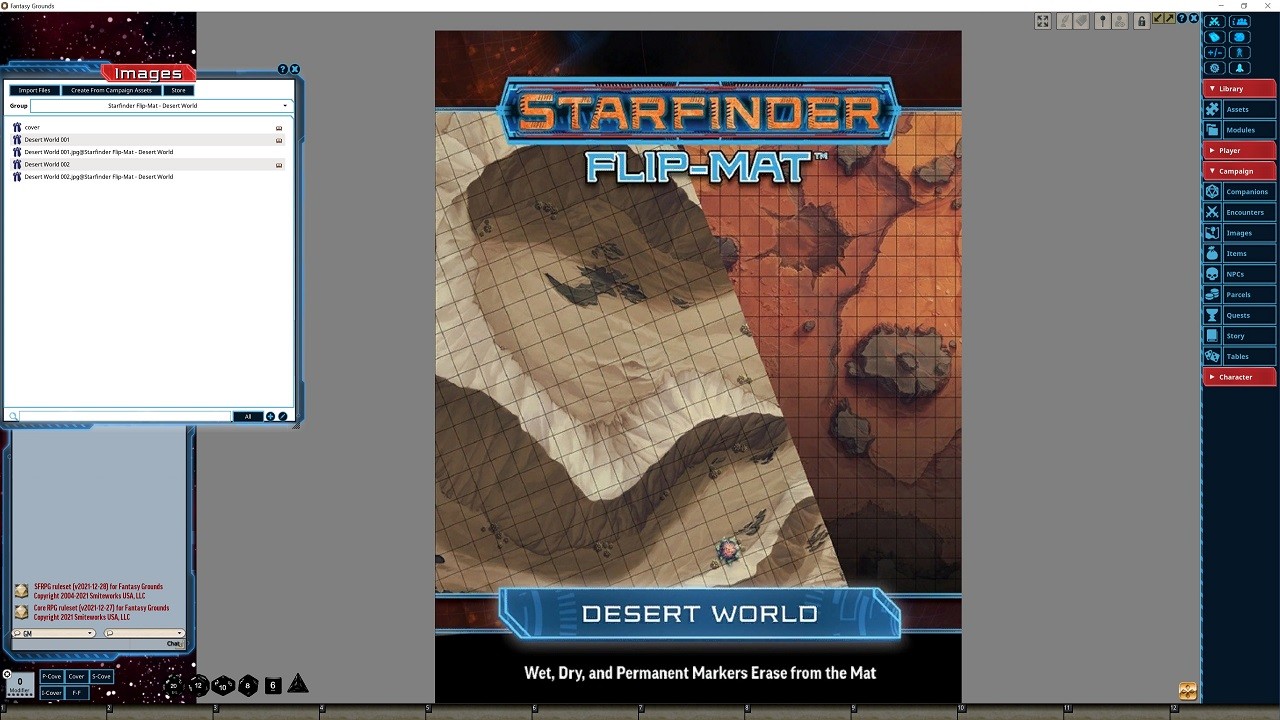 Fantasy Grounds - Starfinder RPG - FlipMat - Desert World on Steam