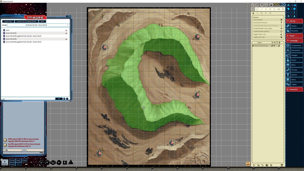 Fantasy Grounds - Starfinder RPG - FlipMat - Desert World on Steam