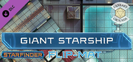 Fantasy Grounds - Starfinder RPG - FlipMat - Giant Starship