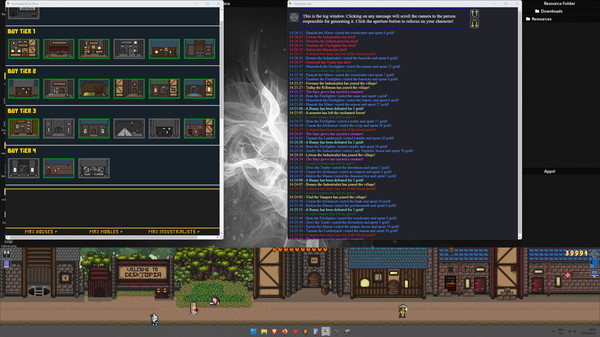 Скриншот из Desktopia: A Desktop Village Simulator