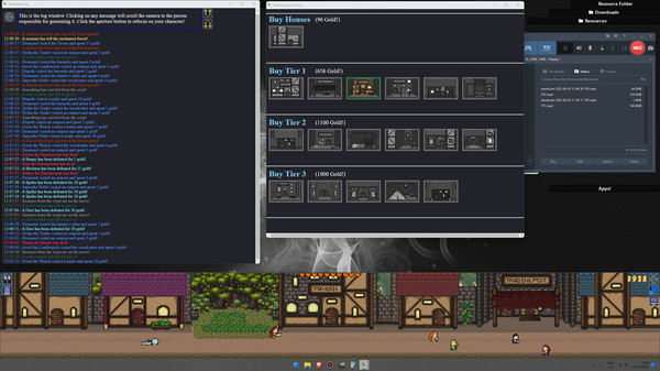 Скриншот из Desktopia: A Desktop Village Simulator